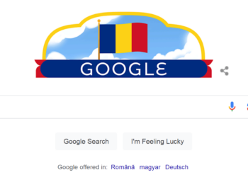Google sărbătorește Ziua Națională a României cu un doodle special