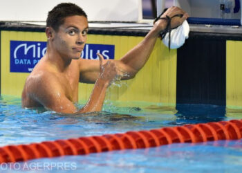David Popovici, calificat cu cel mai bun timp în finala la 200 m liber, la Europenele de la Otopeni