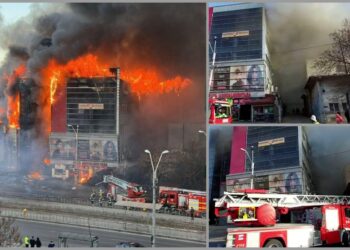 Pompierii care au intervenit la stingerea magazinului Prosper din Bucuresti, acum doi ani, sunt acuzati de furt