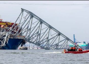 Podul prăbuşit în Baltimore | Șase persoane presupuse moarte. Blackout total la bordul navei înainte de impact