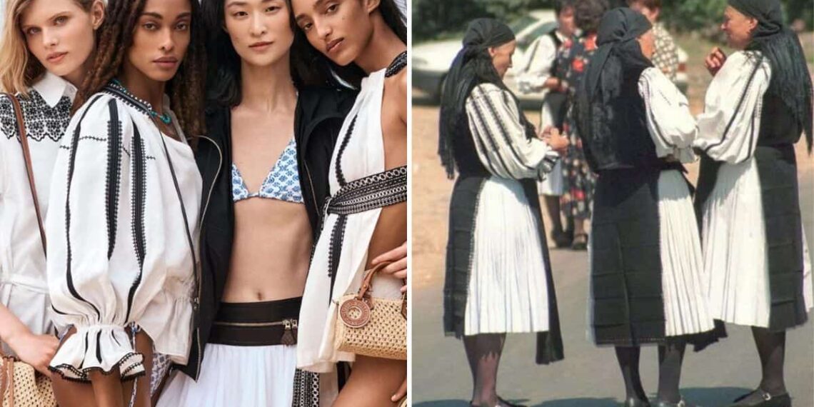 Ministerul Culturii a deschis un dialog cu Louis Vuitton după ce compania a folosit ia ca inspirație