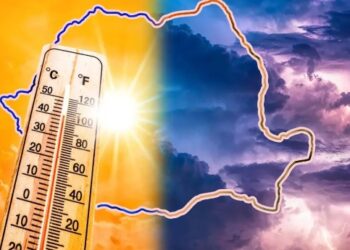 Vijelii în peste jumătate de țară, caniculă în rest