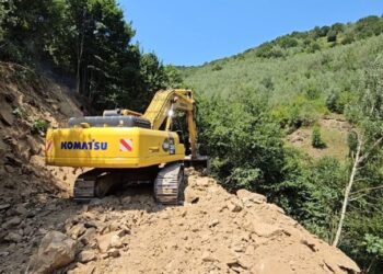 După 16 zile de lucrări pe Valea Oltului, constructorul a ajuns la un stadiu fizic de 52%