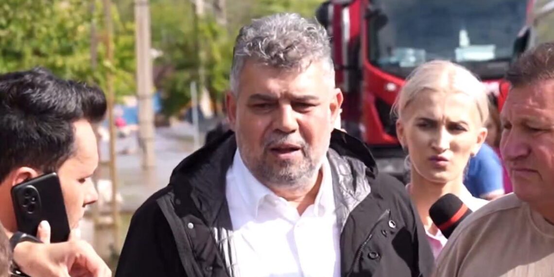 Marcel Ciolacu, în judeţul Galaţi: Prioritatea este salvarea de vieţi omeneşti. Dislocăm alimente, pături, containere pentru casele distruse