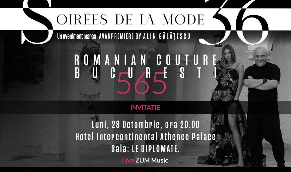SOIREES DE LA MODE, evenimentul de modă al anului