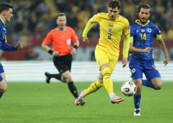 Naționala României pierde meciul din preliminariile CM 2026, contra Bosniei
