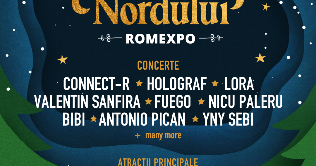 Se deschide cel mai mare târg de Crăciun de la Romexpo. Începând cu 28 noiembrie, Intrare GRATIS, concerte LIVE, mâncare bună și distracție NON-STOP la București