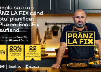 FoodFix, Pluxee și Kaufland lansează „Prânz la Fix”, proiectul care transformă un tichet de masă într-un prânz complet, cu livrare rapidă prin Wolt