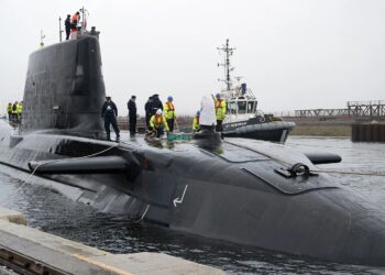 Submarin nuclear britanic în Marea Arabiei. HMS Anson, capabil să lovească ținte la peste 1.600 km
