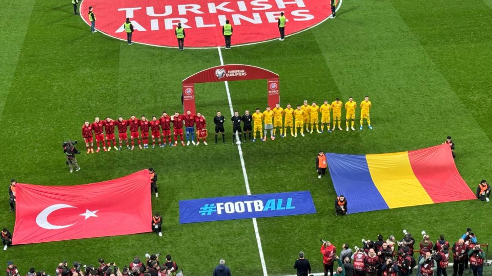 Turcia – România 1-0. „Tricolorii” ratează calificarea la Cupa Mondială după un meci decis de o singură fază