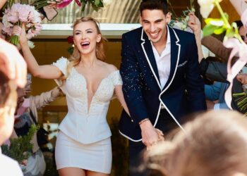 Andreea Bălăn s-a căsătorit în secret. Petrecere în Herăstrău, într-un cadru intim. Imagini inedite de la eveniment