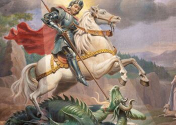 De ziua Sfântului Gheorghe, un milion de români își serbează onomastica. În țară, pelerinaj mare la mănăstirea Pantocrator