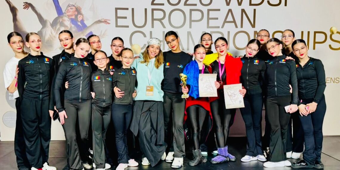 România a strălucit la Campionatul European WDSF Stage Dance 2026. ACS Double D aduce acasă șase titluri europene